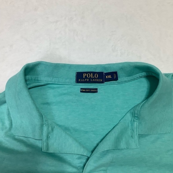 Polo by Ralph Lauren Sz XXL Turqoise Aqua - Picture 3 of 5